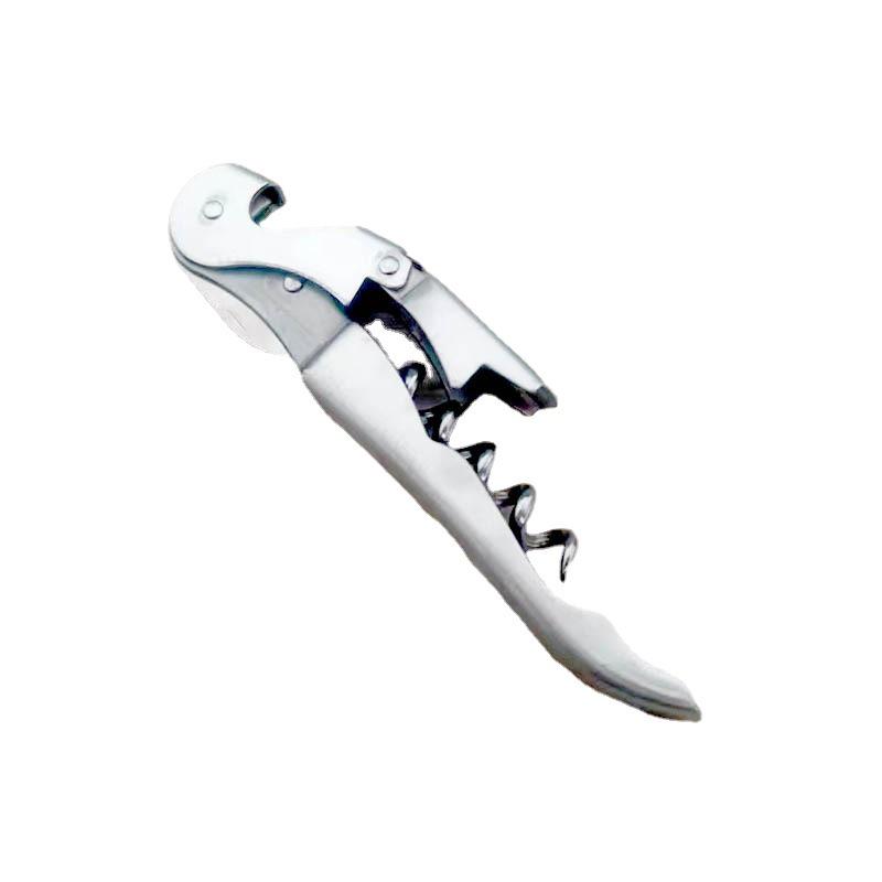 Stainless Steel Multifunctional Wine Opener & Corkscrew in Wine Red