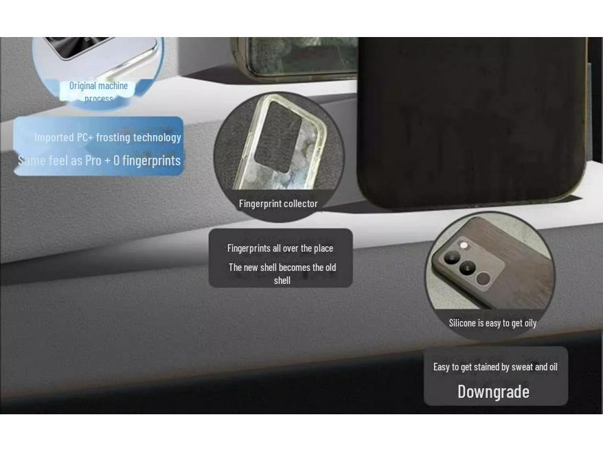 Vivo S17 Pro Electroplated Ultra-Thin Shell - Frosted Anti-Drop Business S18 Protective Cover