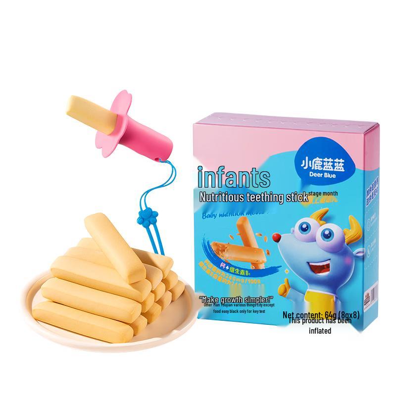 

Маленький Олененок Голубой Голубой Детский Облачко Силиконовый Держатель-Прорезыватель