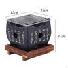 Japanese Style Barbecue Grill BBQ Plate,Barbecue Tool Accessories,Tabletop,Food Charcoal