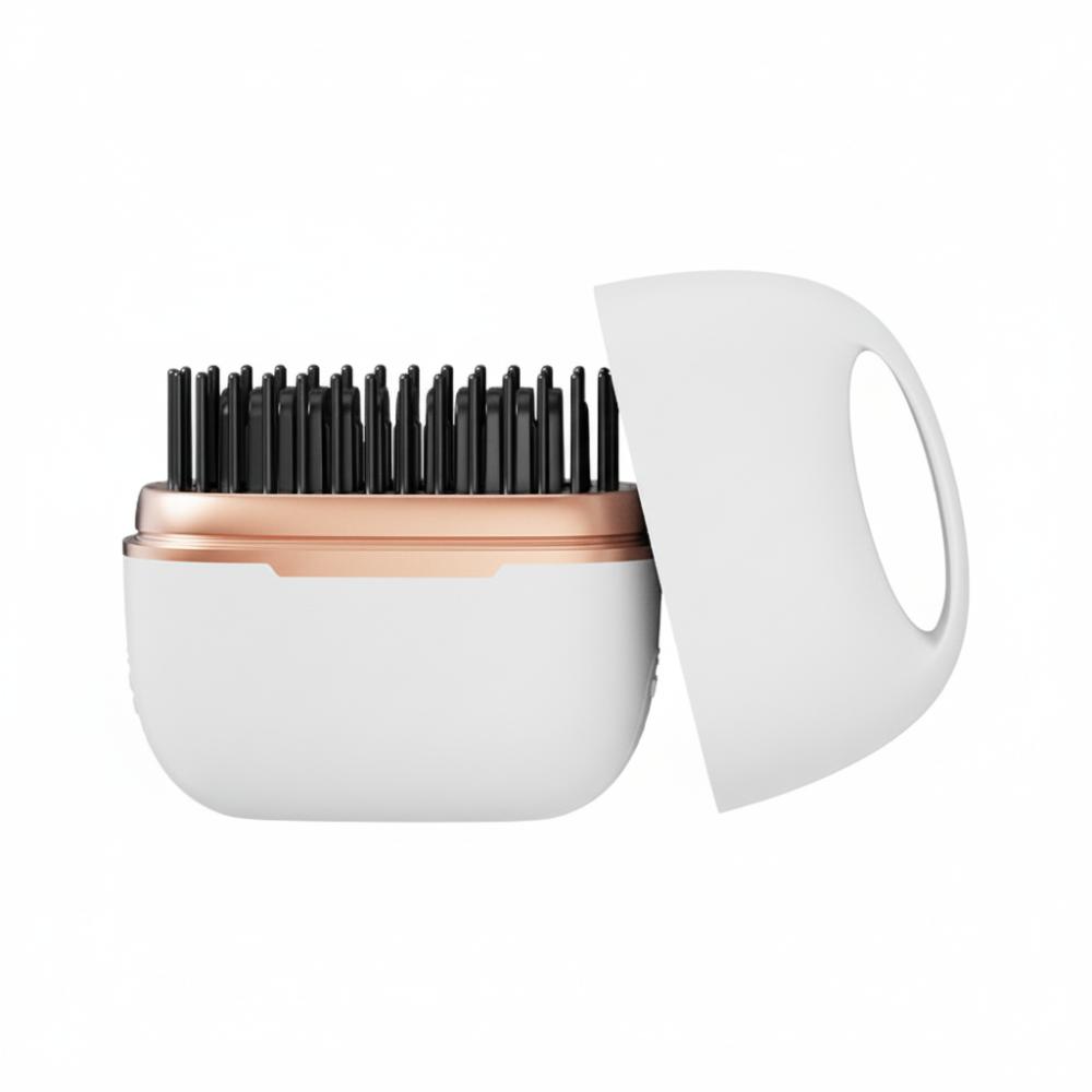 Portable Cordless Hair Straightener Comb 2 in 1 Hair Styling Brush Hot Comb  Hairdressing Tool