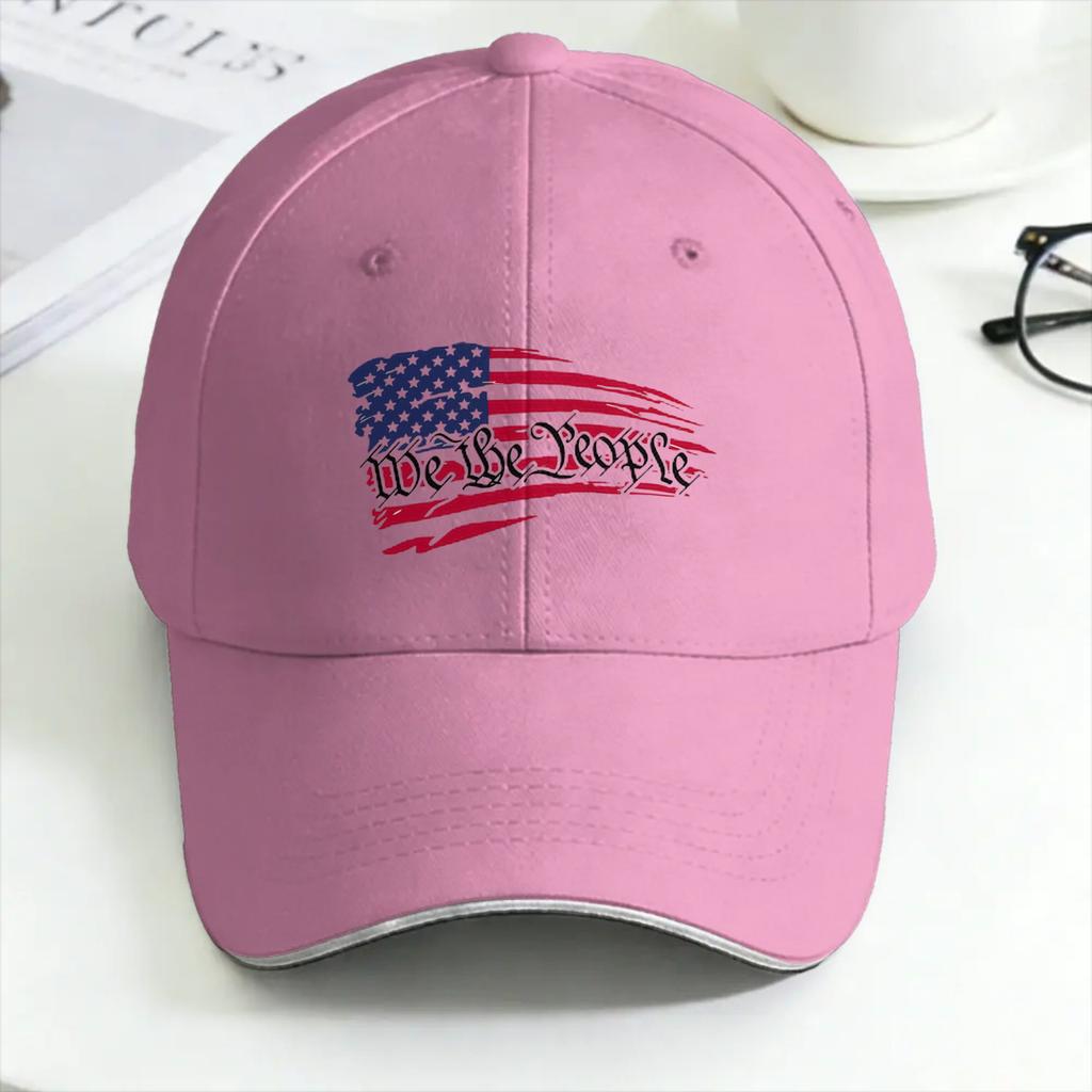 We The People Th USA University Baseball Cap Outdoor Gym Hot Sale Trucker Hat Unisex Adult Casual Design Baseball Caps
