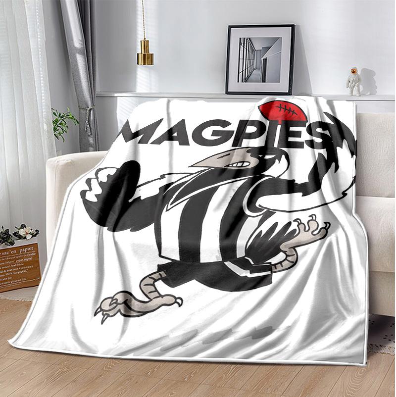Collingwood Flannel Blanket Soft Warm All-Season Throw, Design for Camping, Car Travel, Hiking Sofa, Bed, Office Perfect Gift for Parties