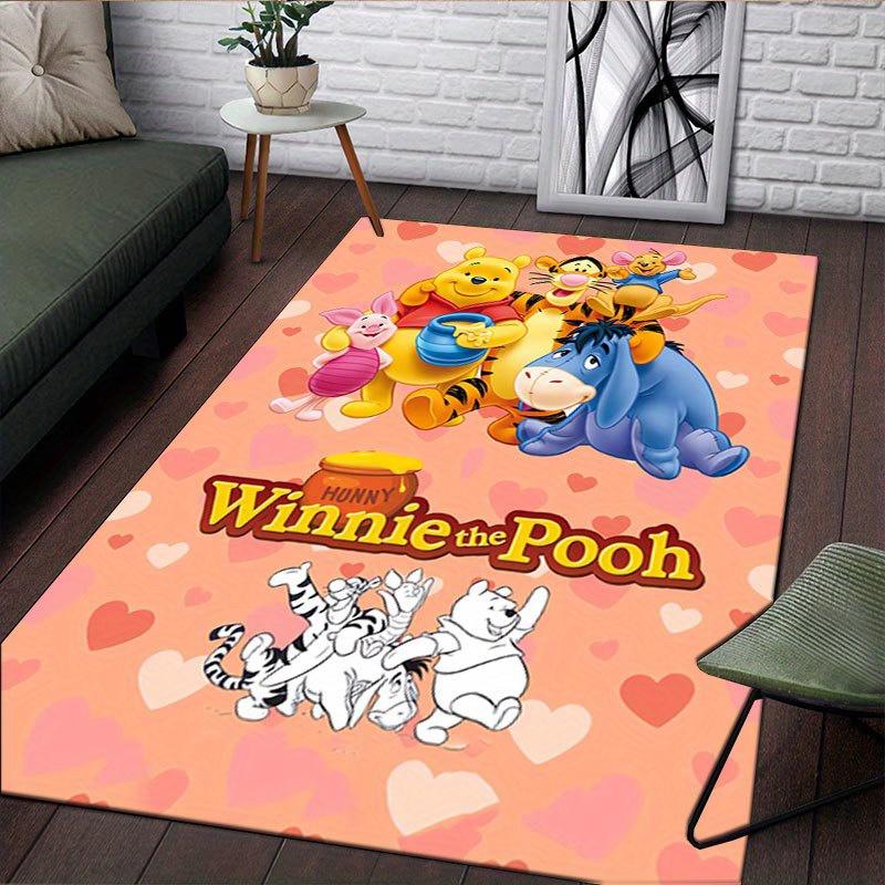 1 stuks Winnie de Poeh Patroon Tapijt Vloerkleed Antislip Tapijt Handwasbaar Vloermat Geschikt Voor Woonkamer Slaapkamer Huisdecoratie Kamerdecoratie