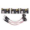 MB102 Lötloses Steckbrett Stromversorgungsmodul 3,3V 5V Mit 9V Batterieclip Stromkabel 2,1x 5,5mm Stecker DC-Buchse
