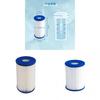 Máquina de Refrigeración Botella de Filtro Estándar Con Elemento de Filtro Plegable Para Bañera de Agua Fría y Filtración de Piscinas