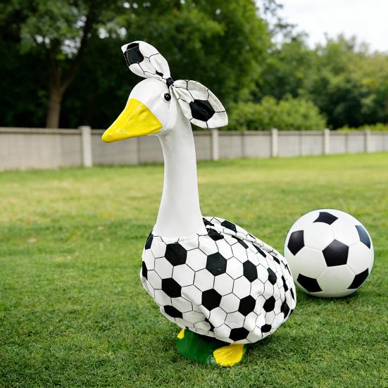 1 Set Football Porch Goose Costumes Football Goose Outfit And Bow Party Costume