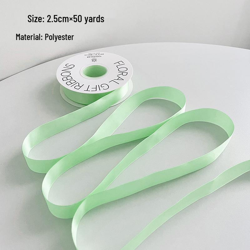 Xin Sheng Rainbow Floral Ribbon for Gift Boxes and DIY Decorations Size as shown