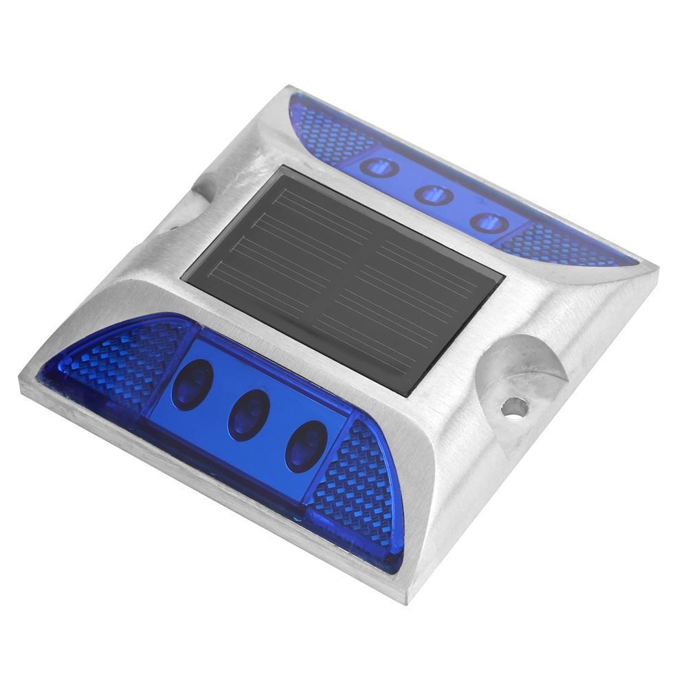 Ground Lights LED Solar Power Ground Marker Lights Waterproof Outdoor Driveway Road Highway Spike Lamp Solar Power Ground Light