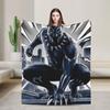 Black Panther  Blanket Quality Soft  Throw Blanket Spring Decorative Outdoor Funny Bedspread