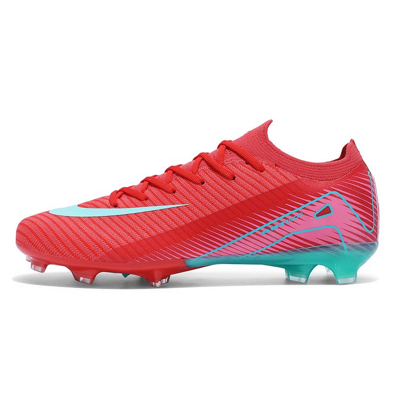 

Pro Soccer Footwear Studs Sneaker Game Resistant High Quality Football Footwear Boy Long Spikes Cozy Soccer Kicks 35