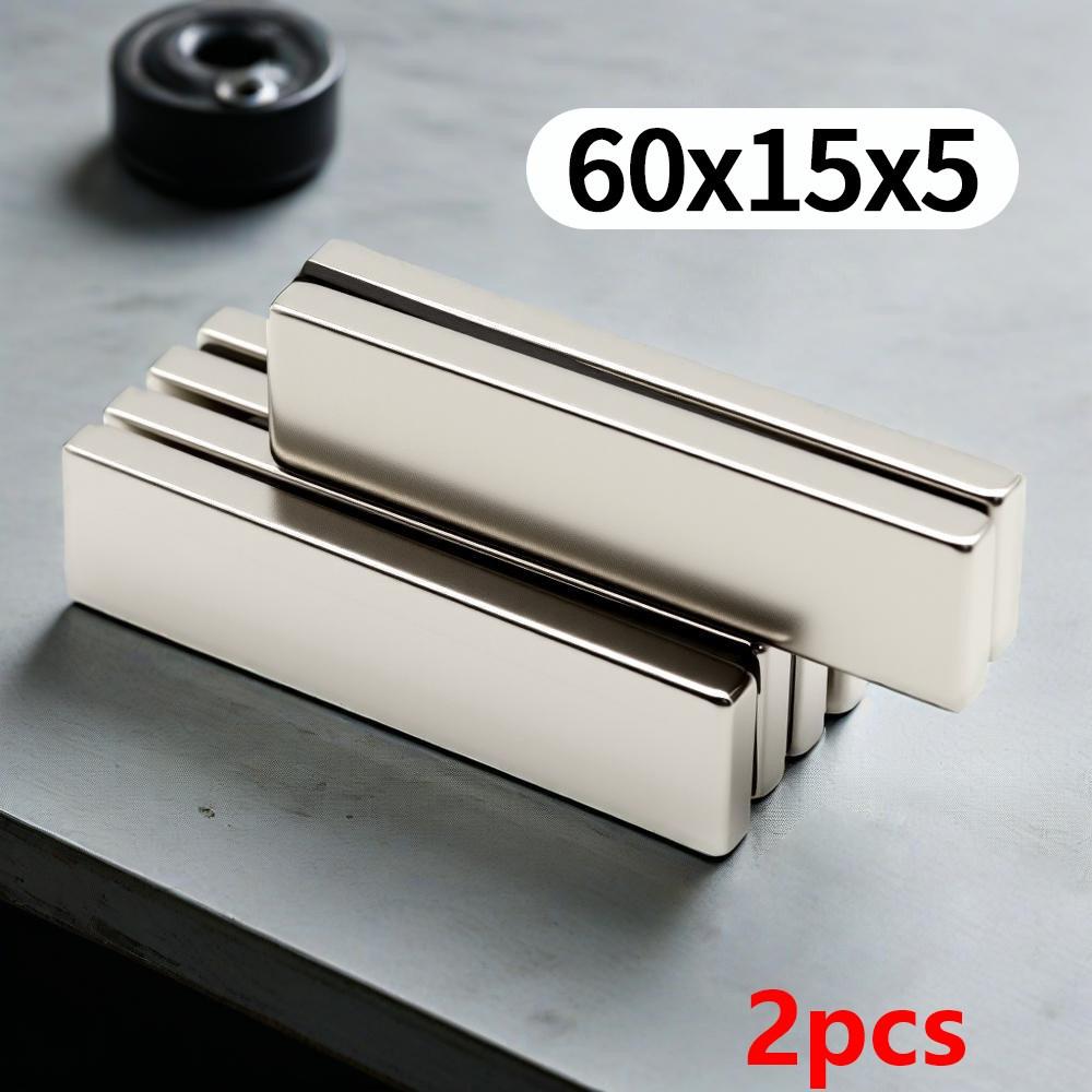 60X15X5MM imans Blok Koelkastmagneten voor Kantoor Whiteboard Geschikte Gereedschappen Thuis Werkplek, Etc 60*15*5