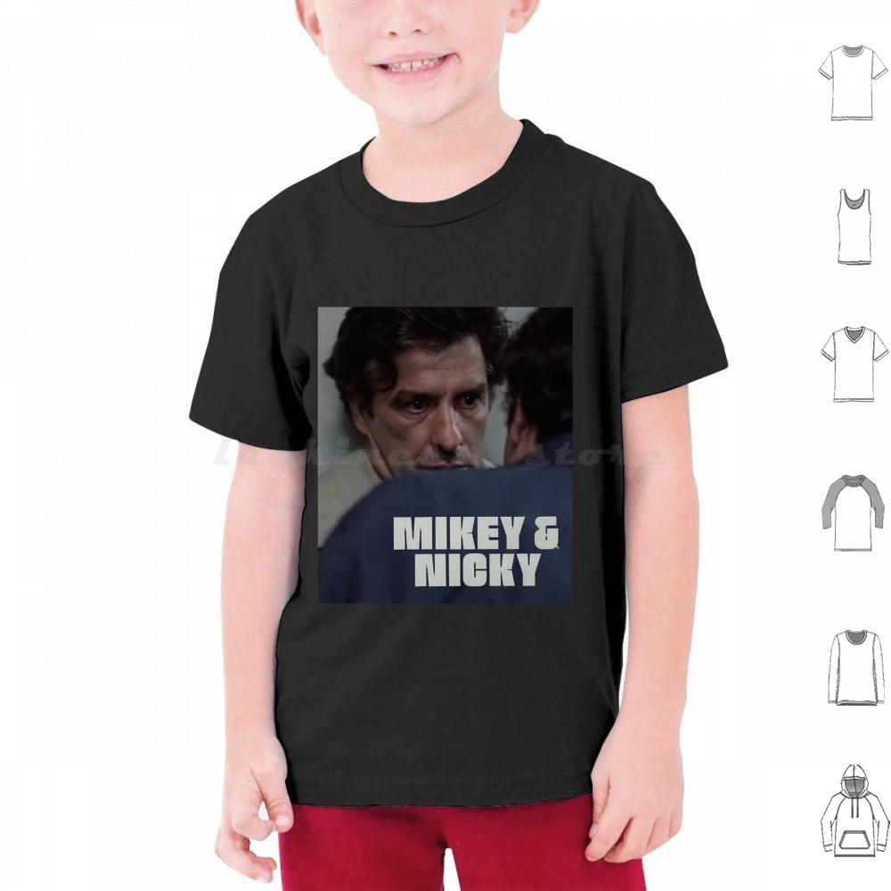 Mikey  Amp  Nicky 1976 T Shirt Cotton Men Women DIY Print Gena Rowlands John Cassavetes A Woman Under The Influence Film