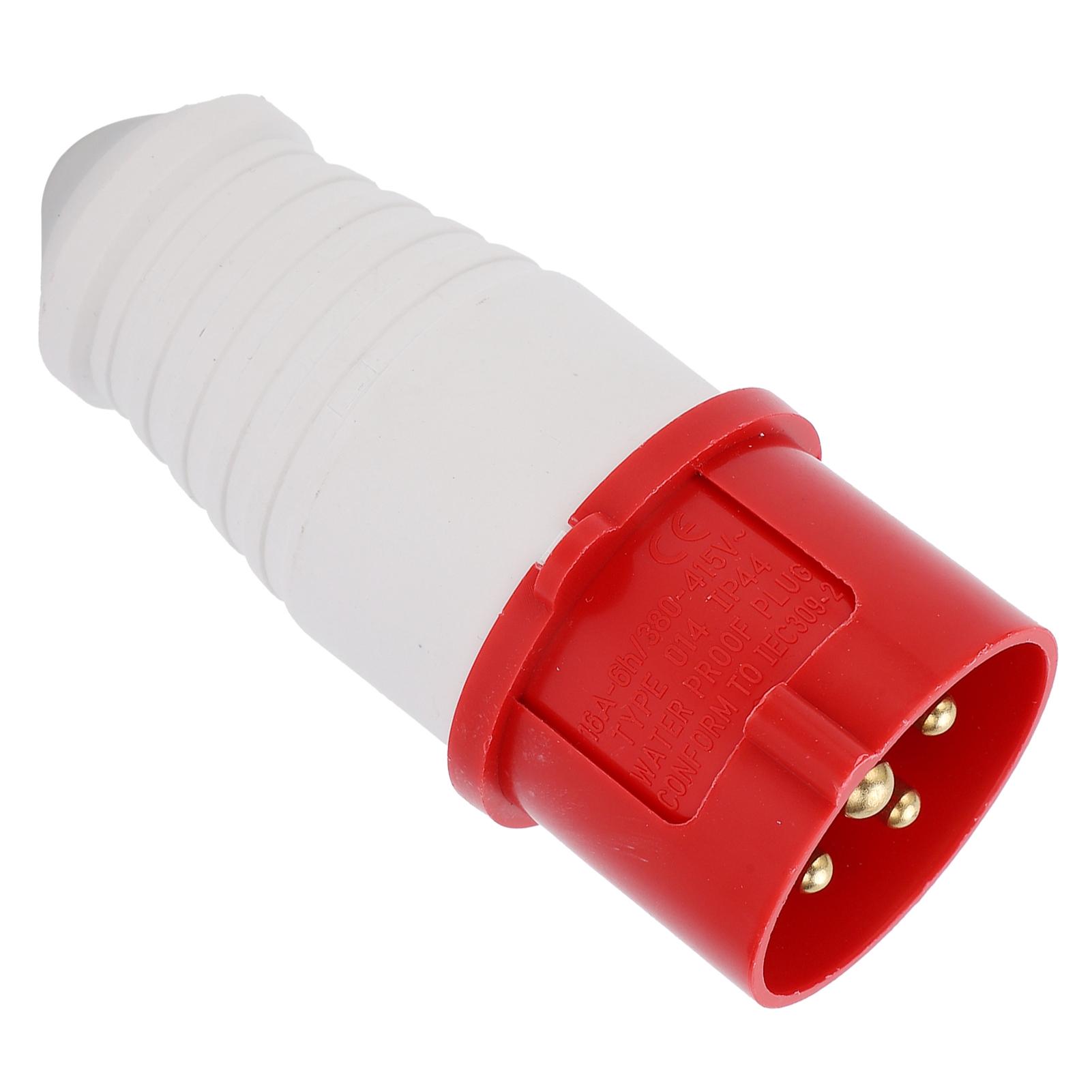 

16A 4Pin промышленная вилка 3 фазы IP44 водонепроницаемый взрывозащищенный сильная проводимость 380415V 3P+E