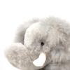 INJOI Plush Animal, Natural Alpaca Fur, Rare, Fluffy, Handmade, Cute, Perfect Gift for Anniversaries and Special Occasions (Elephant, 30cm, Gray,