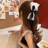Vernia Ribbon Clip Ribbon Chiffon Organza Halbschleife Haarnadel