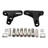 Motorcycle Rear Passenger FootPegs Footboard Mounts For Harley Touring Road King Electra Glide 1993-2025