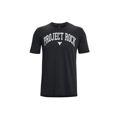 Alphabet-Print Geradschnitt Rundhals Kurzarm T-Shirt Herren Oberteile Schwarz 1373743-001