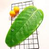 Tropical Faux Banana Leaf Large Drink Cup Coasters Fruits Plate  Home Garden Decor