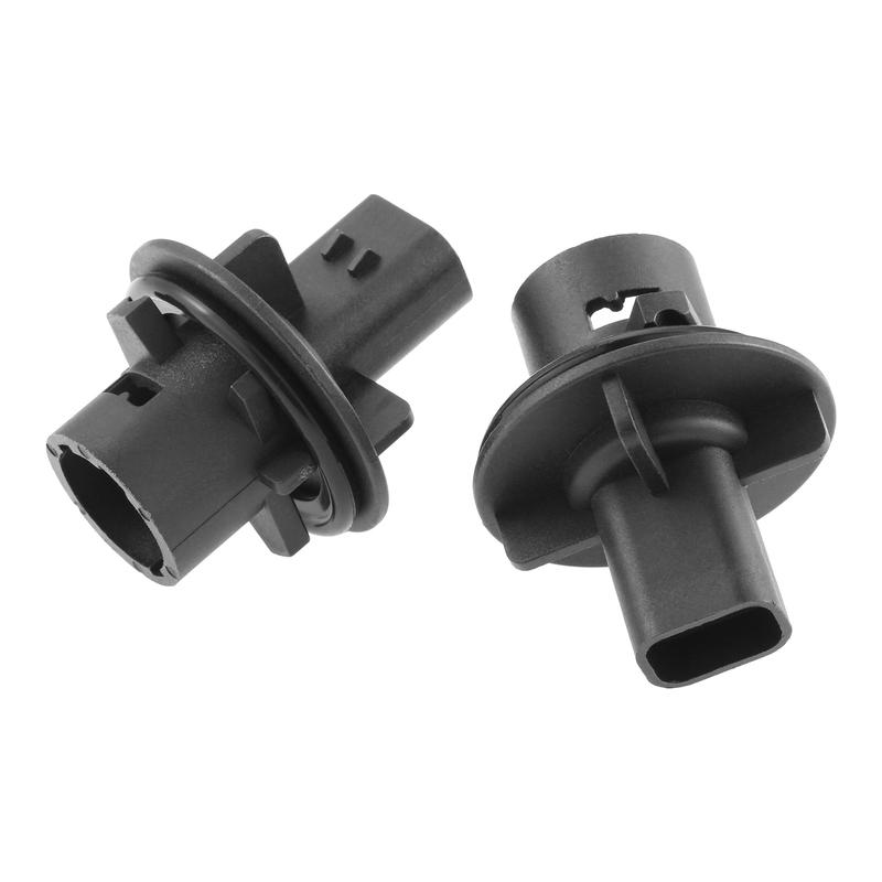 2 szt. 2-pinowy uchwyt żarówki kierunkowskazu bocznego do samochodu Pasuje do Land Rover Discovery 2 XBP100180 Plastik i Metal Zamiennik Aftermarket