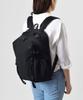 Side Buckle Backpack LIKID Liquid Strong Water Repellent Water Resistant PC Stylish Travel Business Present Brand Cute Cute Simple Casual Black MLS843