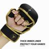 Professioneller MMA-Handschuh Mattschwarz 7oz MMA Trainings-Sparring-Grappling-Boxen-Muay Thai-Handschuhe
