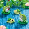 1Pcs Cartoon Cute Little Turtle Mini Doll Micro Landscape Ornament Dollhouse Home Garden Craft Decoration Diy Garden Accessories