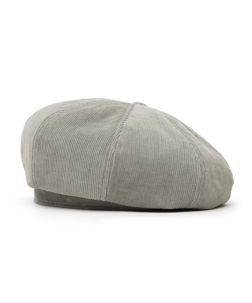 Eondeokeonteulolseutyudio Corduroy Beret Bread Beret / Corduroy / Khaki Grey