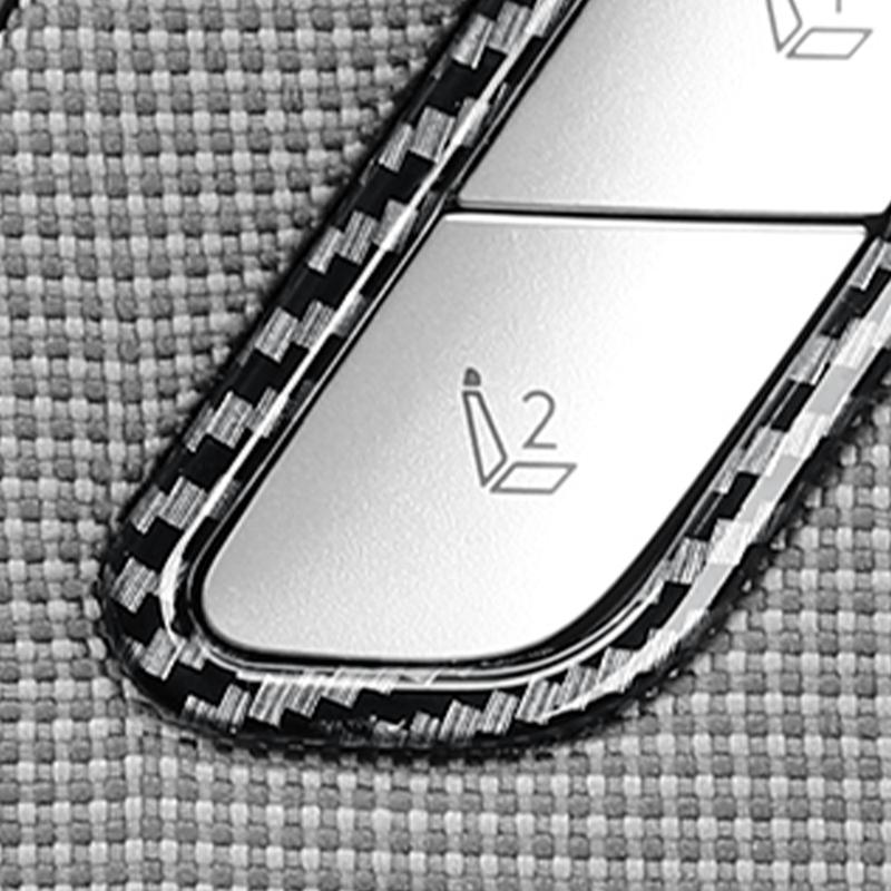 Cars Accessories Car Seat Adjust Button Cover For Hyundai KONA SX2 2024-2026 Car Decoration Styling Upgrade Modify A Car