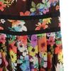 TOCCA Made In Japan Floral No Sleeve Knee-length Dress 4 Black Women Used