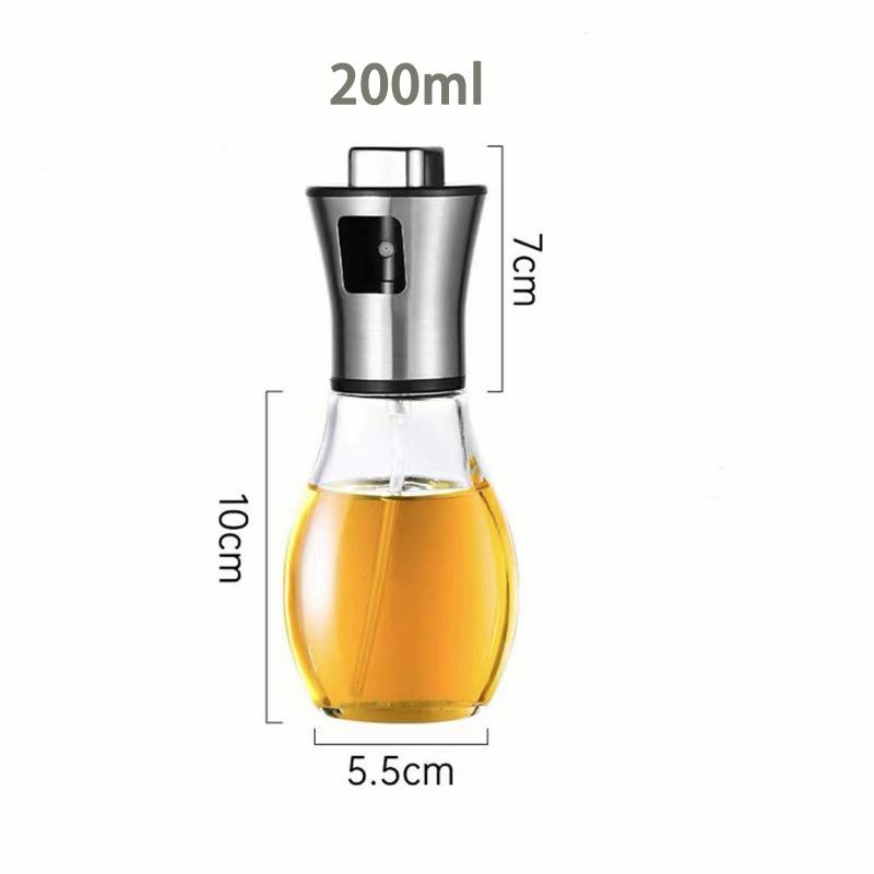 Ölsprühflasche aus Edelstahl, auslaufsicherer Pumpsprühtopf für Grill, Kochgeschirr und Küchengerät