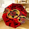 Australian Aboriginal Umbrella 8-Frame for Travel, camping, Casual Lightweight Portable Umbrella, Essential for every family Holidays Gift