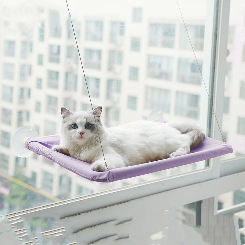 New pet cat hammock hanging cat bed bearing 20 kg comfortable sunny window seat kitten rock climbing frame pet supplies