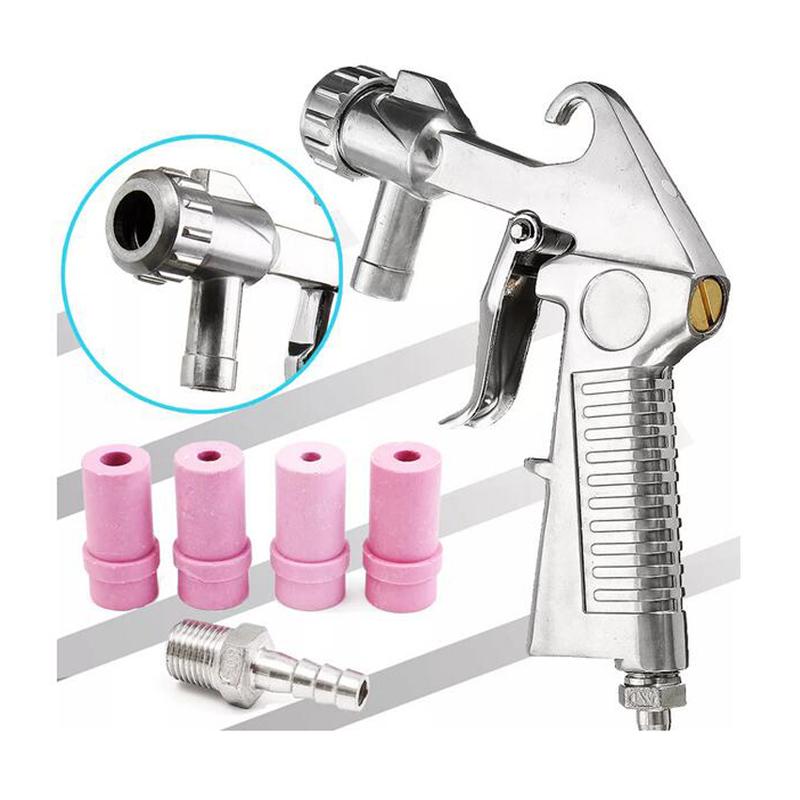 

Sandblaster Feed Blast Spray Gun Sandblasting Gun Abrasive Tool Ceramic Nozzles Tips Kit Pneumatic Tools