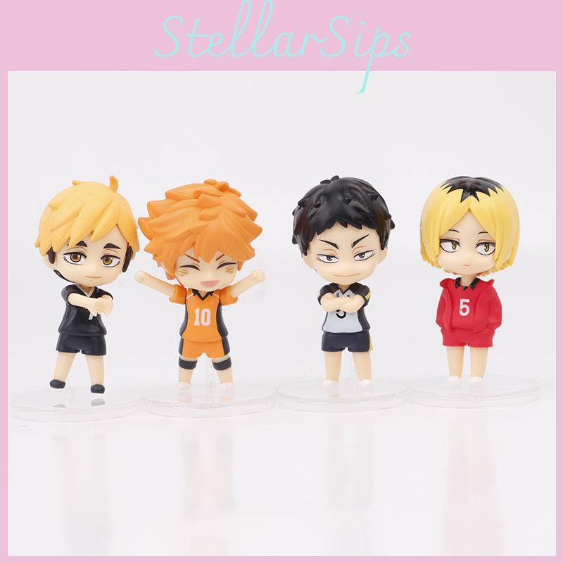 Playful Shoyo Hinata Anime Doll Set With 8 Stylish Volleyball Boy Collectible Toys