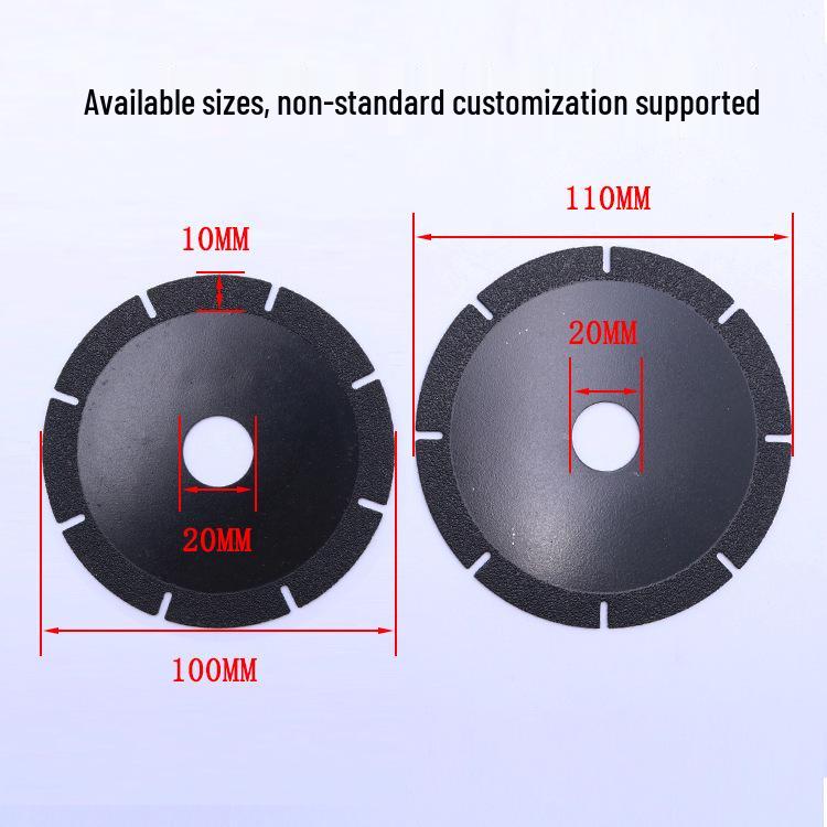 Marble Cutting Blade with Brazed Diamond Edge - Upgraded Formula