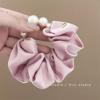 Korean gentle temperament simulation pearl hair band girl ponytail hair band hair rope rubber band women's hair accessories