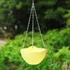 Plastic Thickened Resin Flower Pot Hanging Flower Plant Pot Chain Basket Planter Holder Accessories Garden Supplies Hanging Type