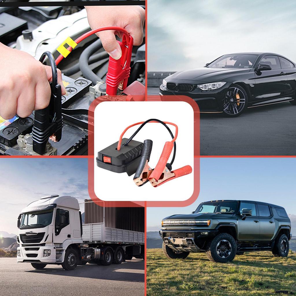 Car Battery Jump Starter Portable Jump Starter Lithium Battery Jumper Box Quick Charging Automotive Booster with Double USB