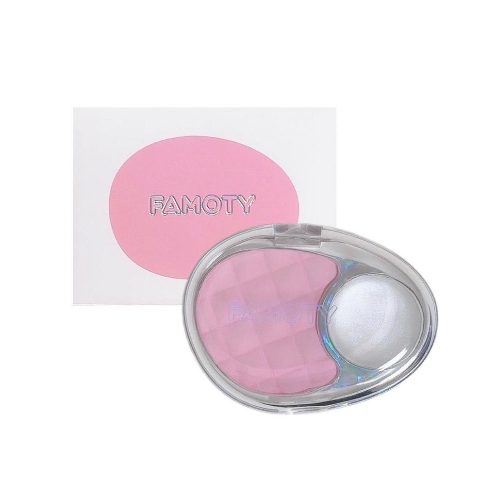 Soft Mist All-in-One Palette: Blush, Highlight, Brighten, Matte Shadow, Concealer & 3D Contour - Perfect for Students and Parties.