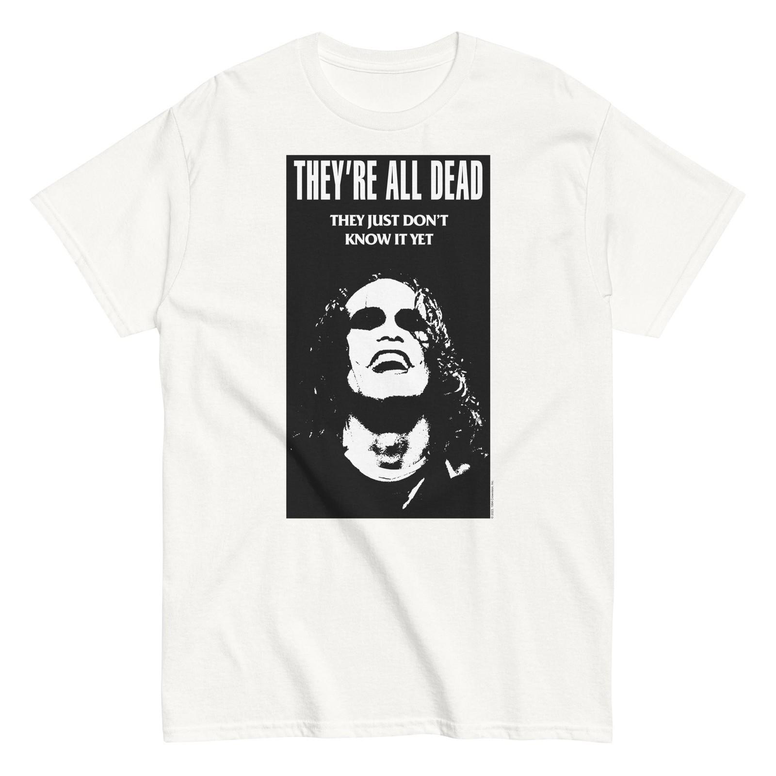 MerchMoment The Crow Dead Movie Poster T-Shirt T-Shirt White New XXXXL