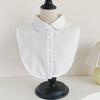 Perfect Match Chiffon Shirt Fake Collar Children'S Versatile Spring, Summer, Autumn, Winter Shirt Fake Collar Collar Decoration Collar