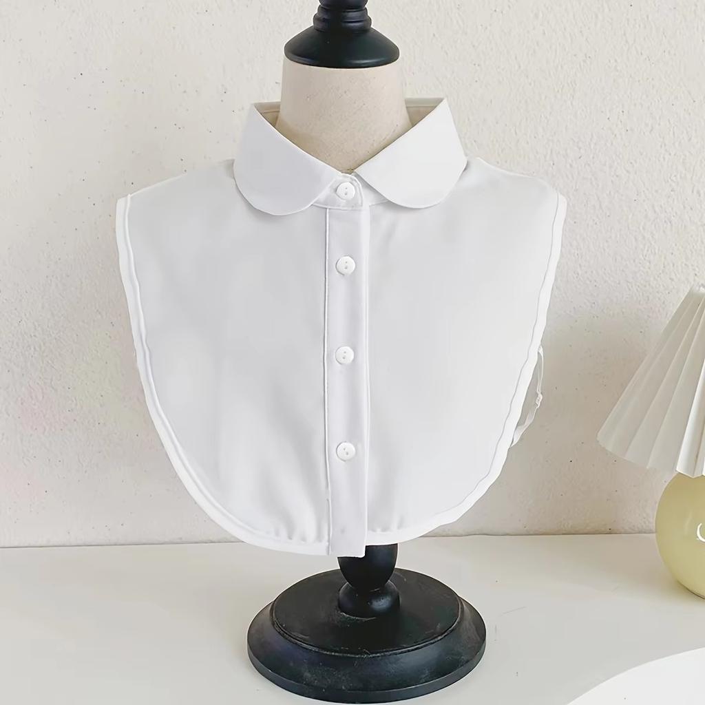 Perfect Match Chiffon Shirt Fake Collar Children'S Versatile Spring, Summer, Autumn, Winter Shirt Fake Collar Collar Decoration Collar