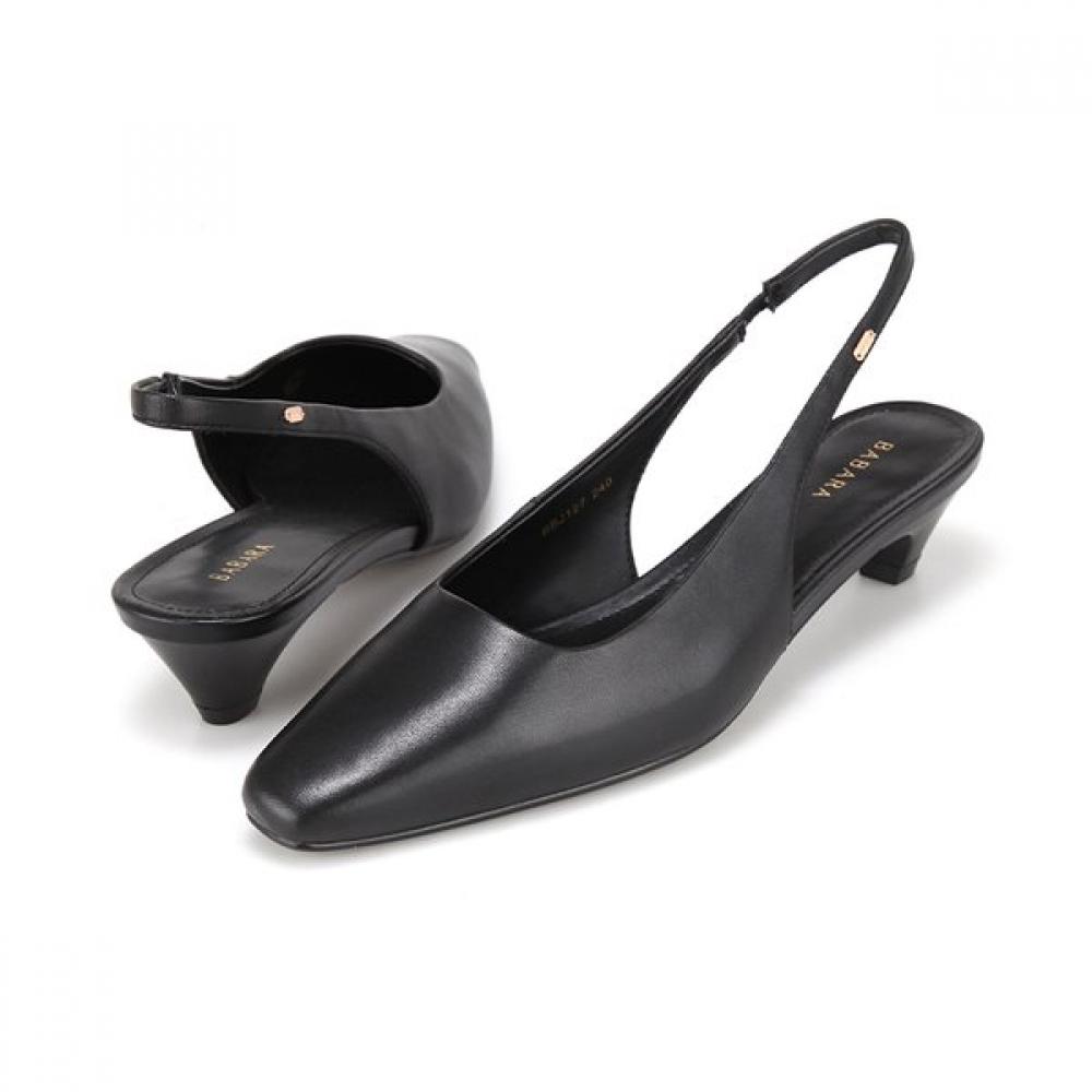 Barbara Simple Basic Slingback Sandals 3cm 2 Colors Bbj127
