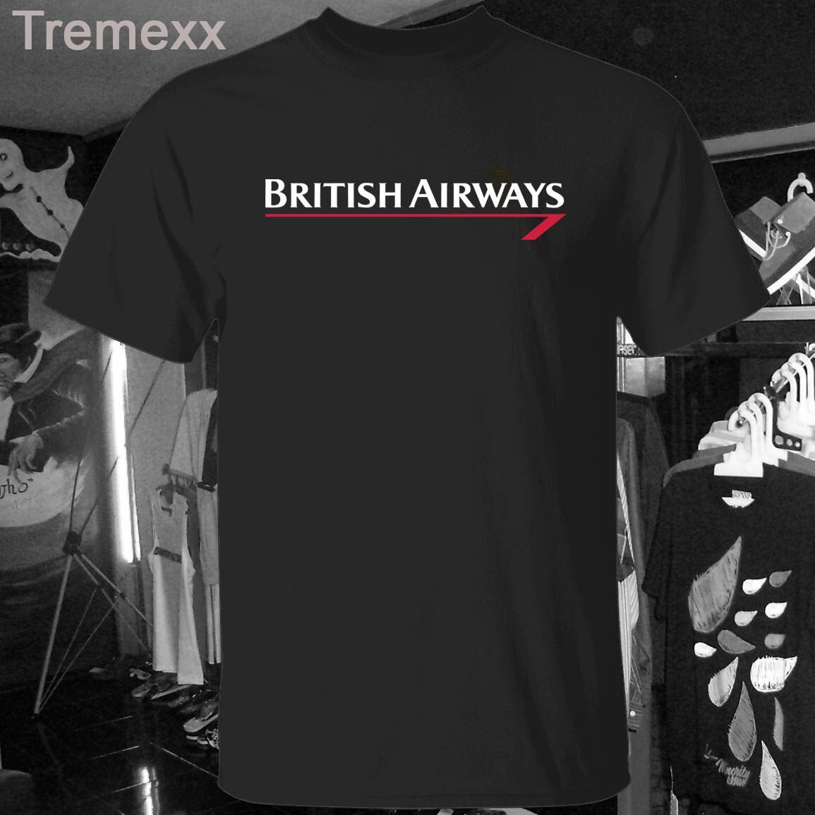 New British Airways Vintage Logo T-Shirt M