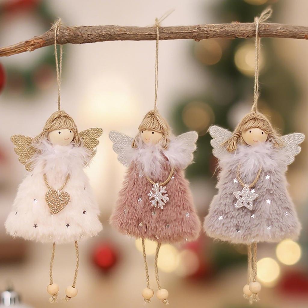 Ming Guan Angel Doll Christmas Tree Ornaments - Children's Holiday Gifts