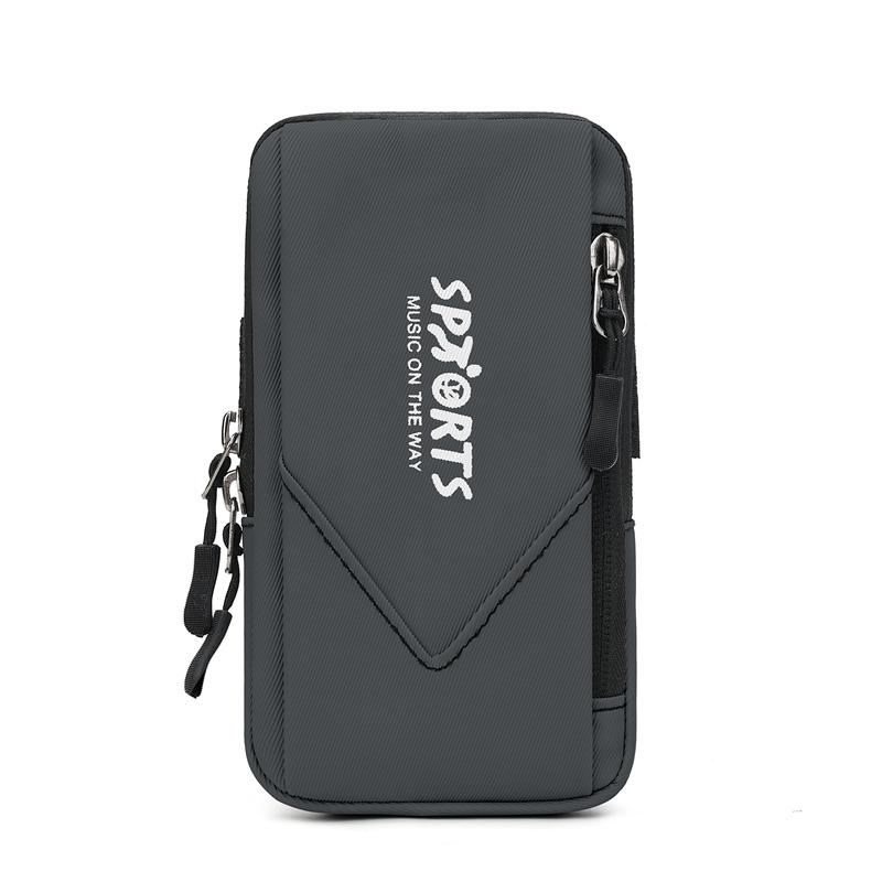 Sports Running Mobile Phone Bag Mini Men's Women's Portable Wrist Arm Polyester