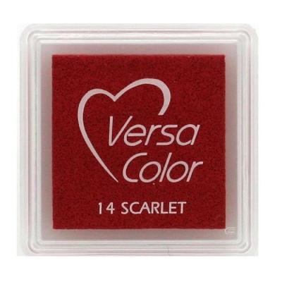 VersaColor Mini Inkpad Ink Pad for Tsukineko Stamp - VersaColor:Scarlet