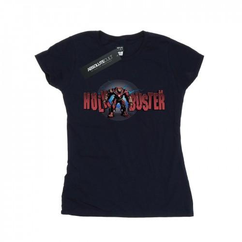 

Marvel Womens/Ladies Avengers Infinity War Hulkbuster 2.0 Cotton T-Shirt XXL білий