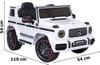 Electric Car For Children Mercedes Amg G63 White